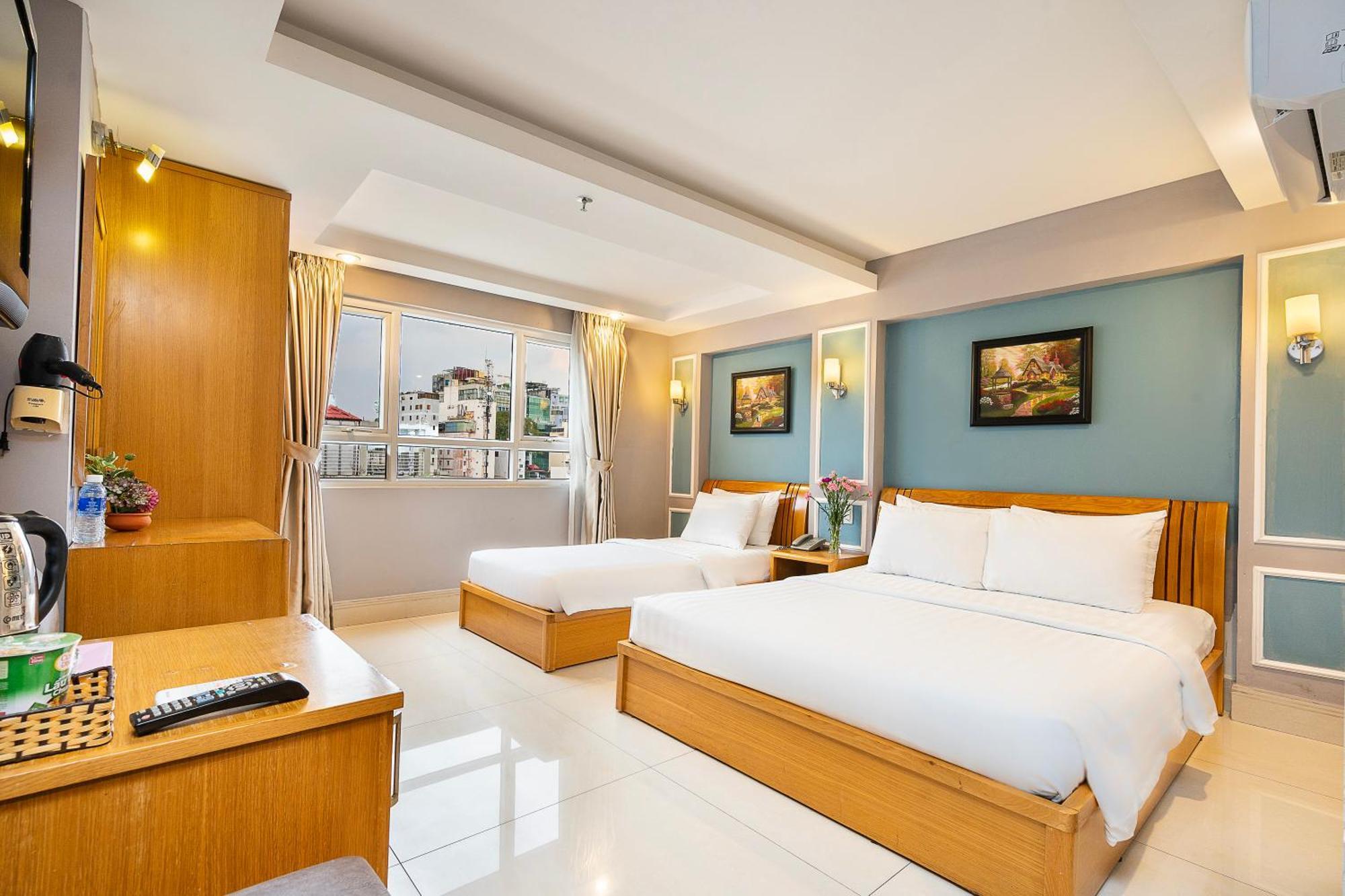 Lucky Star Hotel - Ben Thanh Ho Chi Minh Zewnętrze zdjęcie