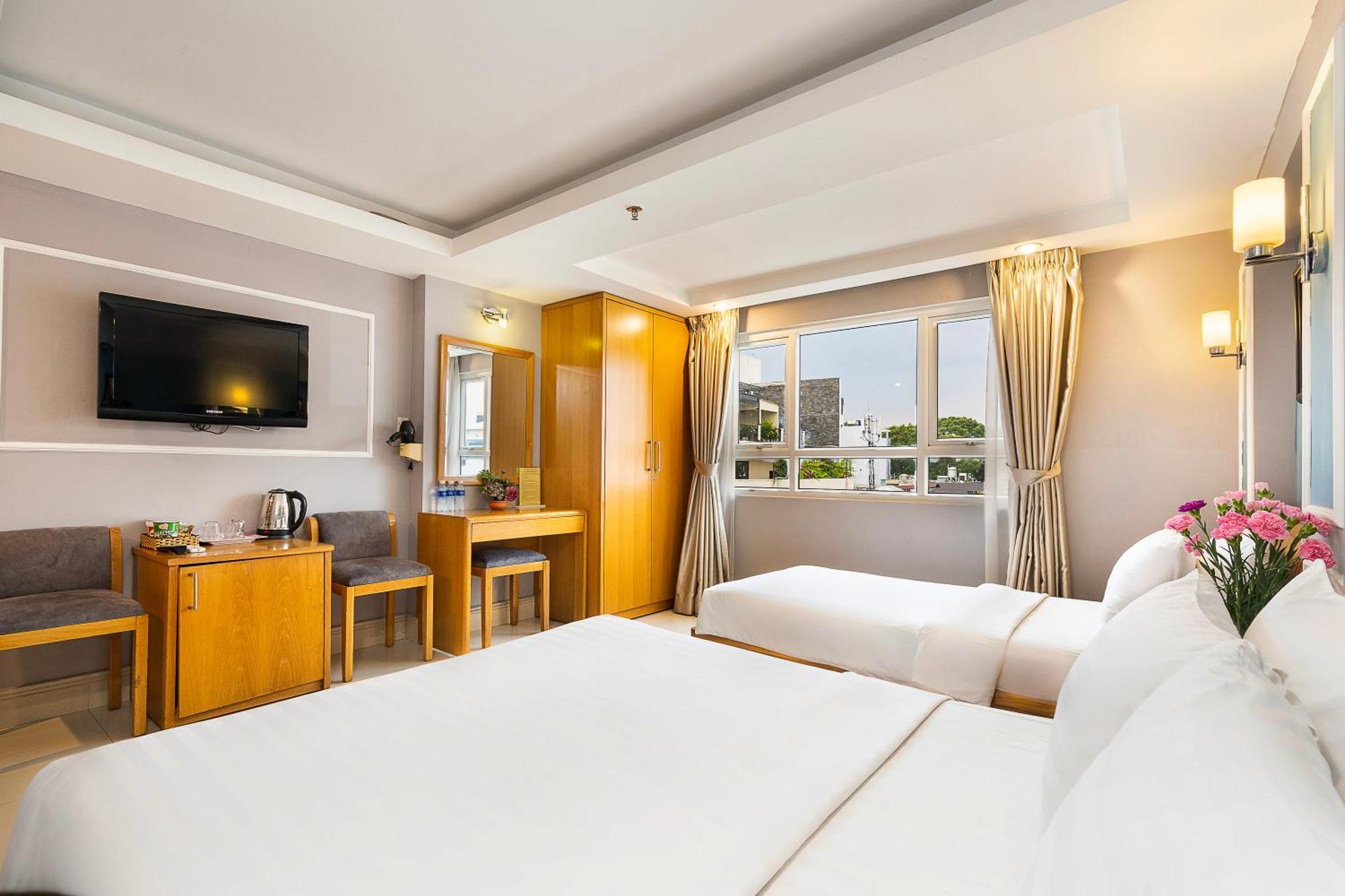 Lucky Star Hotel - Ben Thanh Ho Chi Minh Zewnętrze zdjęcie